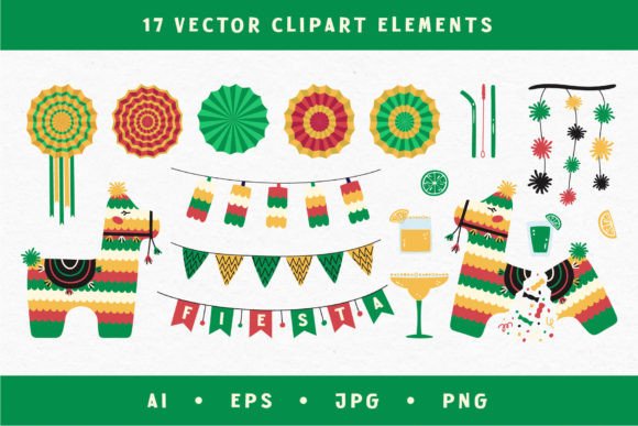 Download Cinco De Mayo Decorations Bundle - Decorations Collection