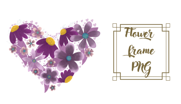Download Heart in Flowers Png - Flowers Collection